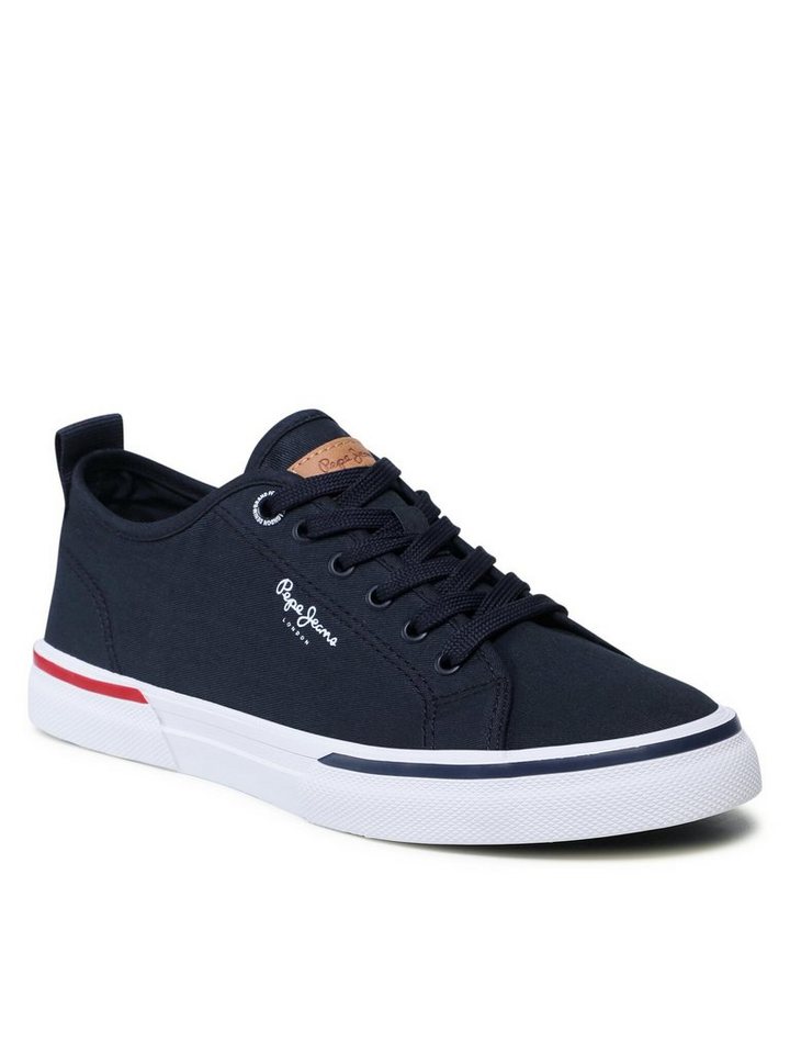 Pepe Jeans Sneakers aus Stoff Kenton Smart 22 PMS30811 Navy 595 Sneaker Pepe Jeans Sneakers aus Stoff Kenton Smart 22 PMS30811 Navy 595 Sneaker von Pepe Jeans