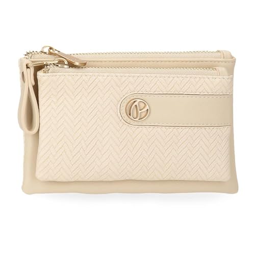 Pepe Jeans Sprig Casual Damenrucksack, Handtasche, Geldbörsen und Geldbörsen, RFID-System, Kunstleder von Joumma Bags, Beige, Talla única, Geldbörse Pepe Jeans Sprig Casual Damenrucksack, Handtasche, Geldbörsen und Geldbörsen, RFID-System, Kunstleder von Joumma Bags, Beige, Talla única, Geldbörse von Pepe Jeans