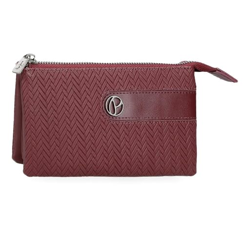 Pepe Jeans Sprig Geldbörse mit DREI Fächern, Rot, 17,5 x 9,5 x 2 cm, Kunstleder, von Joumma Bags, rot, Talla única, Geldbörse mit DREI Fächern Pepe Jeans Sprig Geldbörse mit DREI Fächern, Rot, 17,5 x 9,5 x 2 cm, Kunstleder, von Joumma Bags, rot, Talla única, Geldbörse mit DREI Fächern von Pepe Jeans