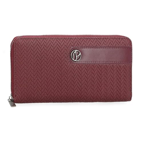 Pepe Jeans Sprig Geldbörse mit Kartenfach, rot, 19,5 x 10 x 2 cm, Kunstleder von Joumma Bags, rot, Talla única, Brieftasche mit Kartenfächern Pepe Jeans Sprig Geldbörse mit Kartenfach, rot, 19,5 x 10 x 2 cm, Kunstleder von Joumma Bags, rot, Talla única, Brieftasche mit Kartenfächern von Pepe Jeans