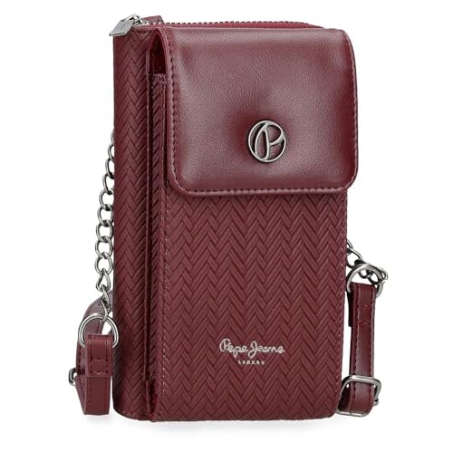 Pepe Jeans Sprig Umhängetasche, rot, 11 x 20 x 4 cm, Kunstleder, von Joumma Bags, rot, Talla única, Umhängetasche Pepe Jeans Sprig Umhängetasche, rot, 11 x 20 x 4 cm, Kunstleder, von Joumma Bags, rot, Talla única, Umhängetasche von Pepe Jeans