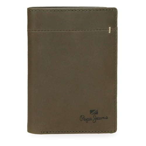 Pepe Jeans Staple Vertikale Geldbörse mit Geldbörse Grün 8,5 x 11,5 x 1 cm Leder by Joumma Bags, grün, Talla única, Vertikale Geldbörse mit Geldbörse Pepe Jeans Staple Vertikale Geldbörse mit Geldbörse Grün 8,5 x 11,5 x 1 cm Leder by Joumma Bags, grün, Talla única, Vertikale Geldbörse mit Geldbörse von Pepe Jeans