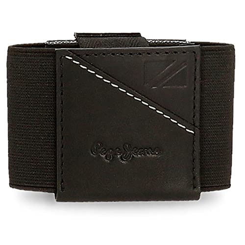 Pepe Jeans Striking Geldbörse, Schwarz , única, Kreditkartenetui aus Gummi Pepe Jeans Striking Geldbörse, Schwarz , única, Kreditkartenetui aus Gummi von Pepe Jeans