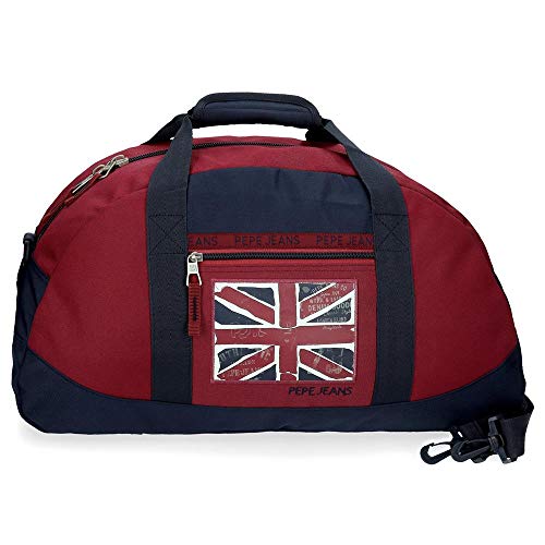 Pepe Jeans Andy Reisetasche Rot 52x28x25 cms Polyester 36.4L von Pepe Jeans