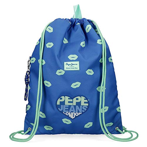 Pepe Jeans Ruth Turnhalle Sac Blau 35x46 cms Polyester Pepe Jeans Ruth Turnhalle Sac Blau 35x46 cms Polyester von Pepe Jeans