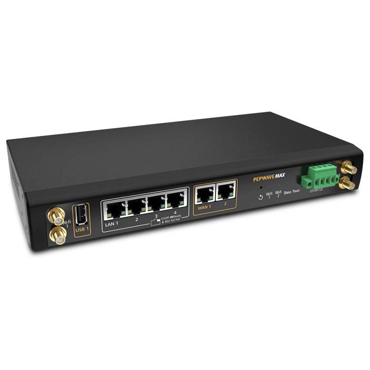 Peplink Max 700 Router Schwarz Peplink Max 700 Router Schwarz von Peplink