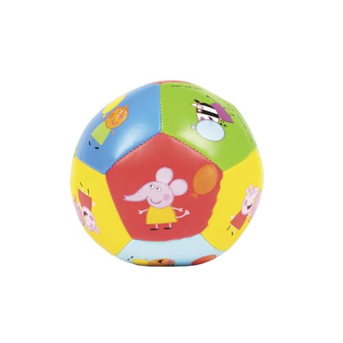 Peppa Pig, weicher Ball – Kinder – Ø 10 – PVC Mehrfarbig/Polyester – 12 Monate + von Peppa Pig