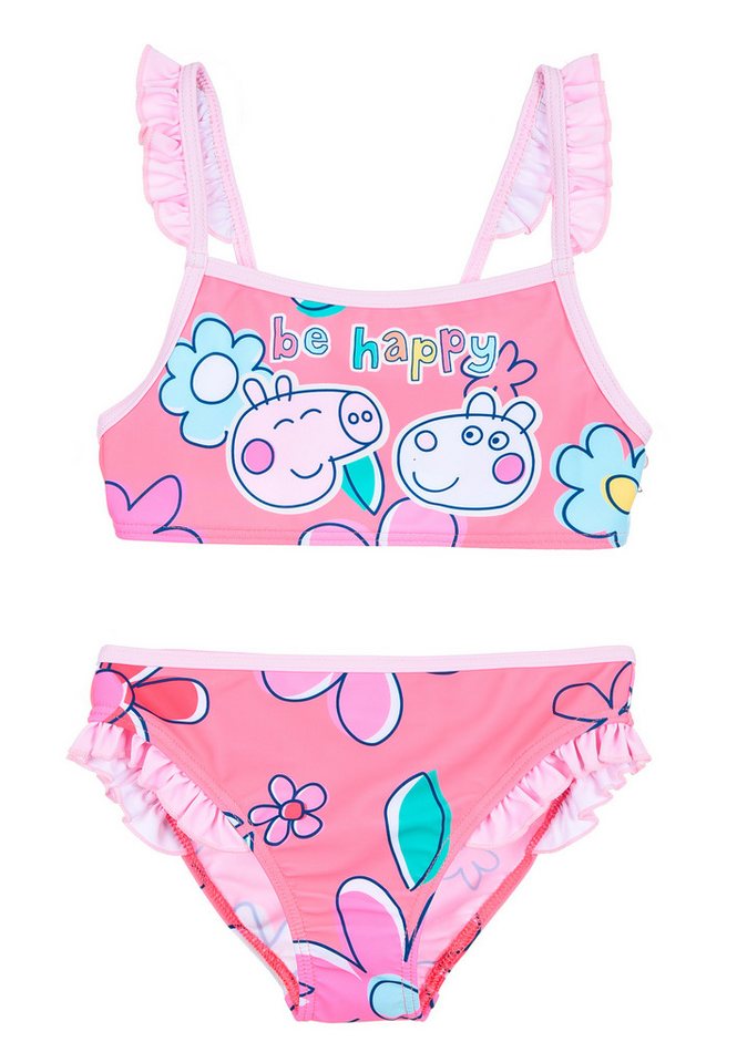 Peppa Pig Badeanzug Mädchen Bikini Bade-Set Kinder Bademode Peppa Pig Badeanzug Mädchen Bikini Bade-Set Kinder Bademode von Peppa Pig