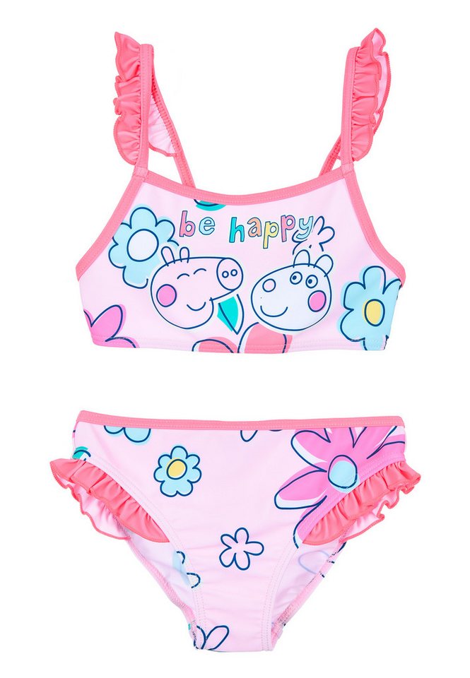 Peppa Pig Badeanzug Mädchen Bikini Bade-Set Kinder Bademode Peppa Pig Badeanzug Mädchen Bikini Bade-Set Kinder Bademode von Peppa Pig