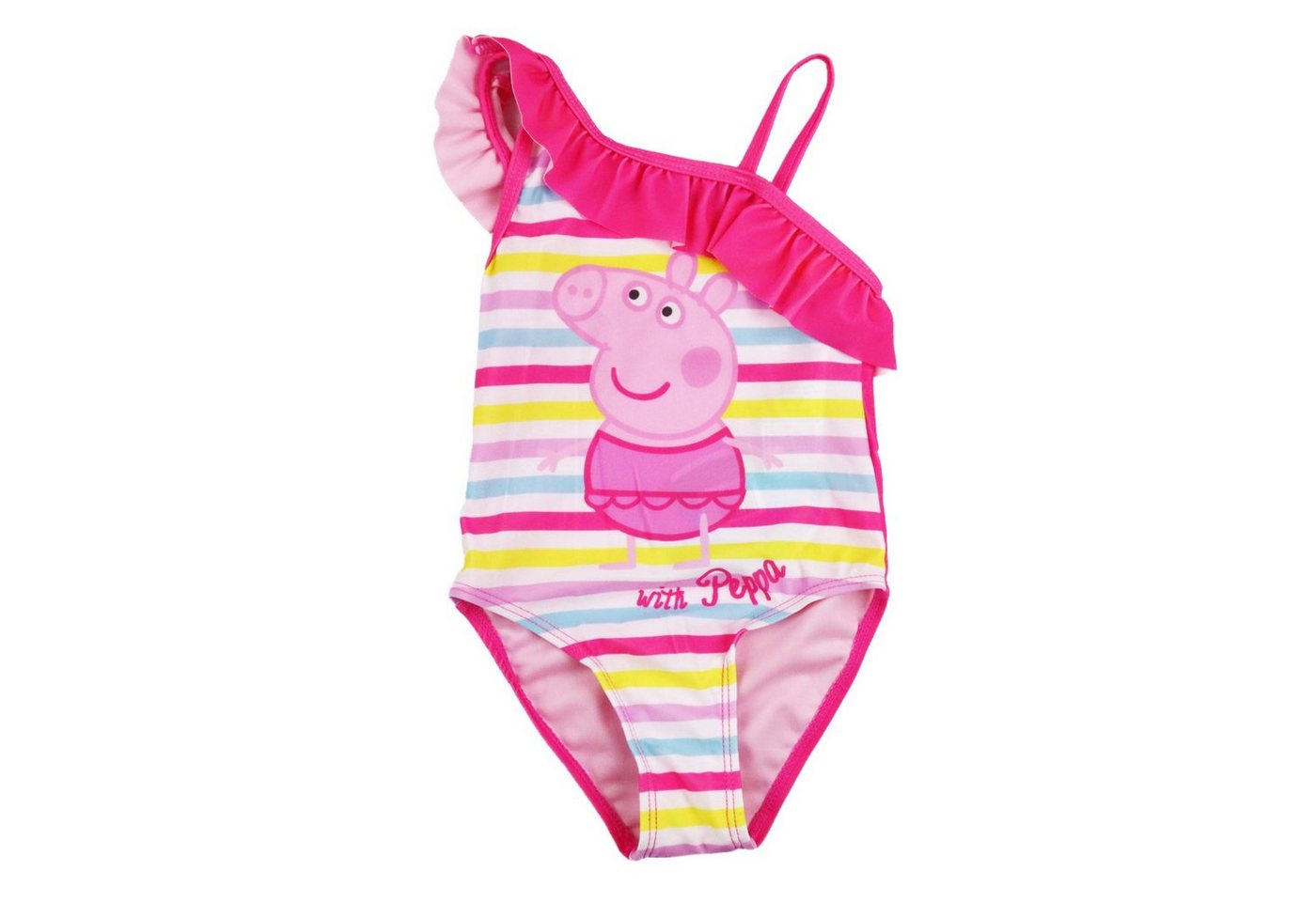 Peppa Pig Badeanzug Peppa Wutz Kinder Mädchen Schwimmanzug Gr. 92 bis 110 von Peppa Pig