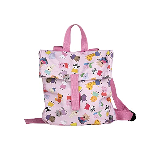 Peppa Pig Mini-Kurier-Rucksack, Unisex, Kinder, Rosa, one size, Klassisch von Peppa Pig