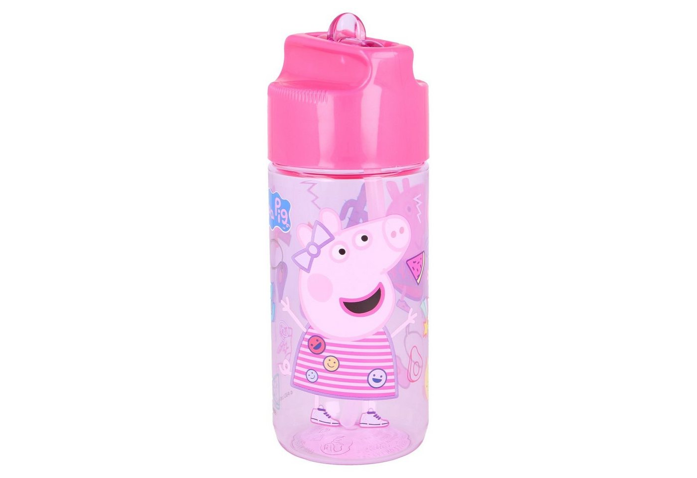 Peppa Pig Trinkflasche Peppa Pig Wutz George Sportflasche Wasserflasche, Flasche 430 ml von Peppa Pig