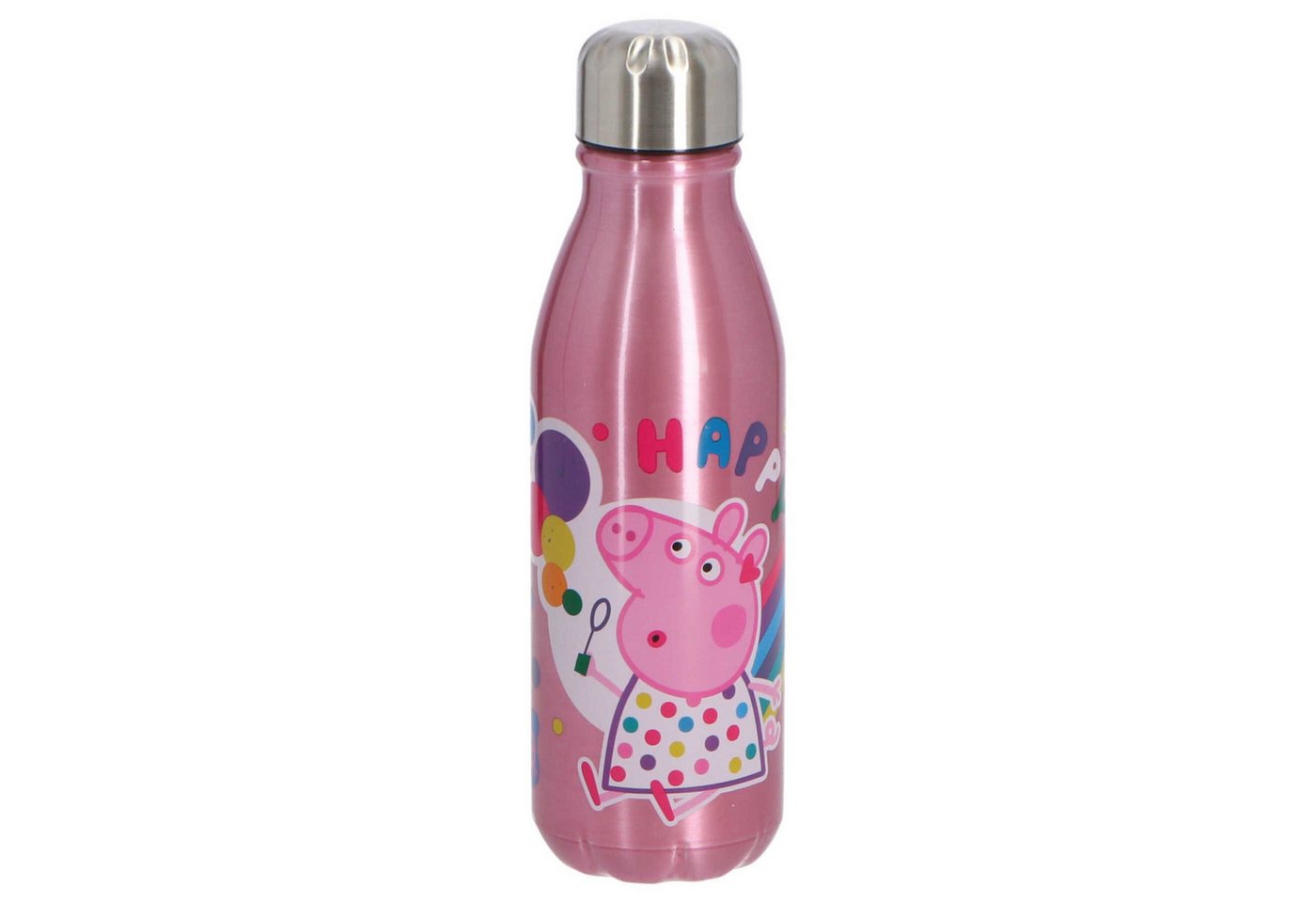 Peppa Pig Trinkflasche Wasserflasche 600ml: Perfekt für kleine Fans großer Abenteuer von Peppa Pig