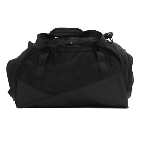 PerGar wasserdichte Sporttasche mit Großer Kapazität, Schwarze Sporttaschen für Männer, Individuelles Schuhfach, Oxford-Stoff, Schulter-Handtrage-Reisetasche, für Sport-Fitnessstudio von PerGar