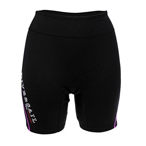 Perfeclan Herren Damen Badehose 1.5mm Neopren Hosen Kurze Neoprenshort Paddelhose, Lila, Frauen L Perfeclan Herren Damen Badehose 1.5mm Neopren Hosen Kurze Neoprenshort Paddelhose, Lila, Frauen L von Perfeclan