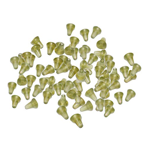 Perfeclan 100 Stück Fishing Gummiperlen Angeln Sortiment, Gummi Angeln Bobber Stopper Angelhakenstopper Gummistopper Schnurstopper Karpfen Zubehör Haken Stoppt Gummi Perlen für Karpfen Rigs, Grün Perfeclan 100 Stück Fishing Gummiperlen Angeln Sortiment, Gummi Angeln Bobber Stopper Angelhakenstopper Gummistopper Schnurstopper Karpfen Zubehör Haken Stoppt Gummi Perlen für Karpfen Rigs, Grün von Perfeclan