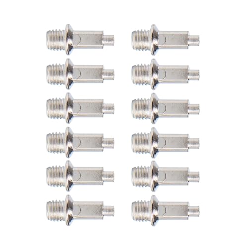 Perfeclan 12 Stück Hochsprung-Spikes Weitsprung-Spikes Bahnzubehör rutschfeste Stahlspikes für Schuhe Sprungspikes für Sport im Freien Perfeclan 12 Stück Hochsprung-Spikes Weitsprung-Spikes Bahnzubehör rutschfeste Stahlspikes für Schuhe Sprungspikes für Sport im Freien von Perfeclan