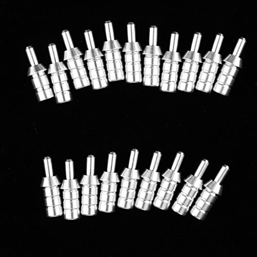 Perfeclan 20pcs Jagd Nock Aluminium Pins Perfeclan 20pcs Jagd Nock Aluminium Pins von Perfeclan