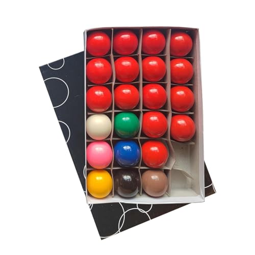 Perfeclan 22-teiliges Mini-Billard- und Snooker-Bälle-Set, komplettes Set, kleine Pool-Queue-Bälle, Spielzeug, Kinder, Billardtisch-Zubehör für Spielzimmer zu, 44MM von Perfeclan