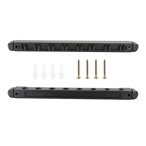 Perfeclan 8 Loch Polrahmen Billard Queue Halterung, Billardqueue Wandhalter Pool Cue Rack Stick Halter Wandhalterung aus Holz Billiard Zubehör für 8 Billiard Cue - Black Perfeclan 8 Loch Polrahmen Billard Queue Halterung, Billardqueue Wandhalter Pool Cue Rack Stick Halter Wandhalterung aus Holz Billiard Zubehör für 8 Billiard Cue - Black von Perfeclan