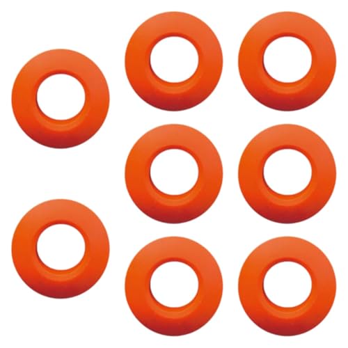 Perfeclan 8 Stück Kajak -Paddel -Tropfringe Paddelwelle Tropfringe 1,14 "Innendurchmesser Spritzwächter für das Bootfahrenkajak, Orange Perfeclan 8 Stück Kajak -Paddel -Tropfringe Paddelwelle Tropfringe 1,14 "Innendurchmesser Spritzwächter für das Bootfahrenkajak, Orange von Perfeclan