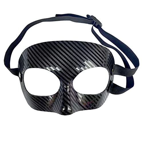 Perfeclan Basketballmaske Nasenschutz Langlebiger Nasenschutz Sportmaske Gesichtsschutz für Fußball, Basketball, Wrestling, Softball, Erwachsene, Halbgesichtsnase Perfeclan Basketballmaske Nasenschutz Langlebiger Nasenschutz Sportmaske Gesichtsschutz für Fußball, Basketball, Wrestling, Softball, Erwachsene, Halbgesichtsnase von Perfeclan