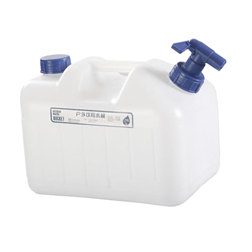 Perfeclan Camping Wasserflasche Wassertank Tragbarer Griff Wasserkanister Wasserbehälter Transportbehälter für BBQ Notfall Angeln, 10L Perfeclan Camping Wasserflasche Wassertank Tragbarer Griff Wasserkanister Wasserbehälter Transportbehälter für BBQ Notfall Angeln, 10L von Perfeclan