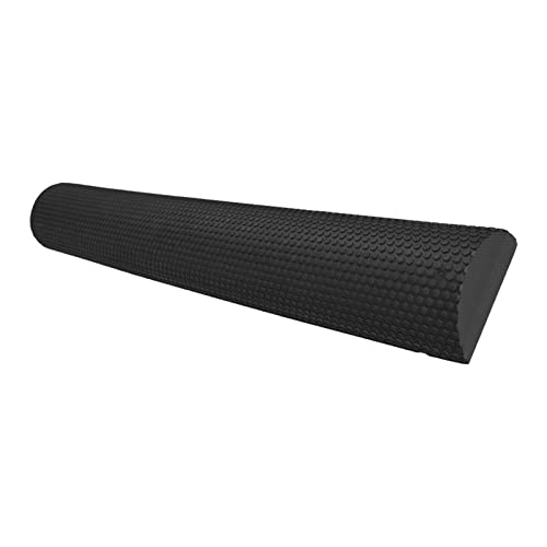 Perfeclan Eva Half Foam Roller Foam Half Roller, Massage Yoga Blocks Half Round Foam Roller, Half Roller Foam for Women Men Gym Relaxing Exercise, Schwarz 90 cm x 7,5 cm Perfeclan Eva Half Foam Roller Foam Half Roller, Massage Yoga Blocks Half Round Foam Roller, Half Roller Foam for Women Men Gym Relaxing Exercise, Schwarz 90 cm x 7,5 cm von Perfeclan