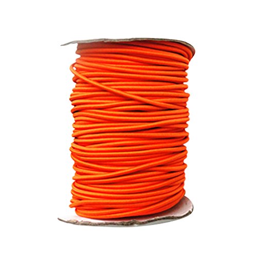Perfeclan Expanderseil 4mm Gummiseil Planenseil Spannseil Abspannseile Seil für Wassersport Outdoor-Aktivitäten, Orange, 3m Perfeclan Expanderseil 4mm Gummiseil Planenseil Spannseil Abspannseile Seil für Wassersport Outdoor-Aktivitäten, Orange, 3m von Perfeclan