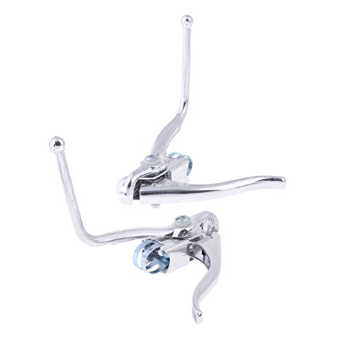 Perfeclan Fahrrad Bremse Bremshebelsatz Alu Bremshebel Bremsgriffe Passend für : 22mm Perfeclan Fahrrad Bremse Bremshebelsatz Alu Bremshebel Bremsgriffe Passend für : 22mm von Perfeclan