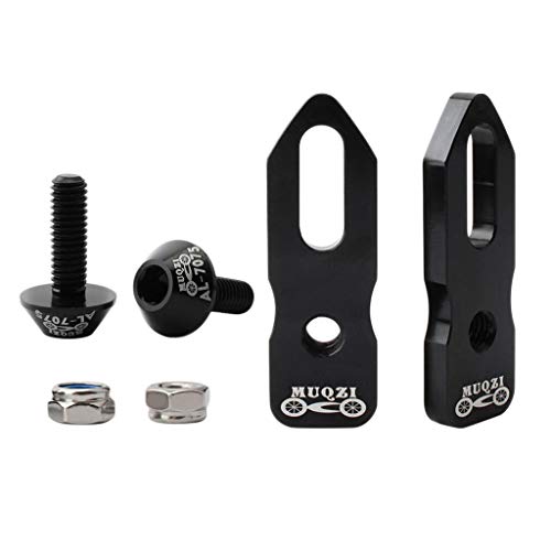 Perfeclan Fahrrad Bremskörper Bremsschuhe Bremsbeläge V-Bremse Verlängerung, Schwarz Perfeclan Fahrrad Bremskörper Bremsschuhe Bremsbeläge V-Bremse Verlängerung, Schwarz von Perfeclan