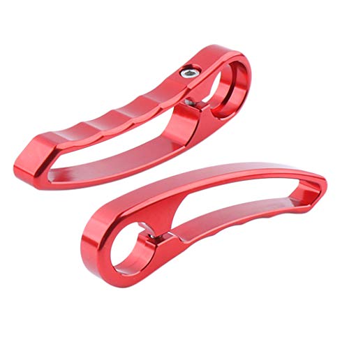 Perfeclan Fahrrad Lenkerhörnchen MTB Lenker aus Aluminium, Rot Perfeclan Fahrrad Lenkerhörnchen MTB Lenker aus Aluminium, Rot von Perfeclan