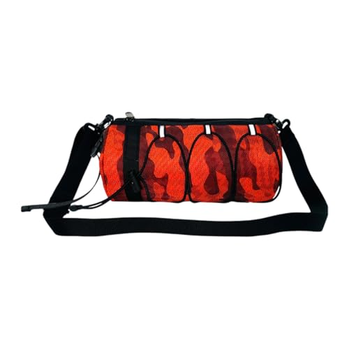 Perfeclan Fahrrad-Lenkertasche, Fahrrad-Lenkertasche, wasserdichte Fahrradrahmentasche, Fahrrad-Fronttasche für Pendler, Mountainbike, Rennrad, Orange von Perfeclan