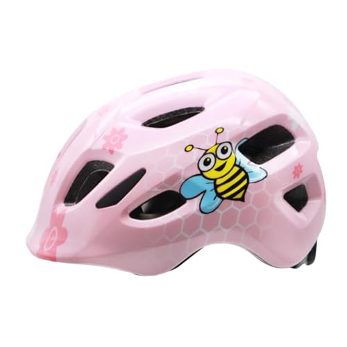 Perfeclan Fahrradhelm Kinder Fahrradhelm Trendy Passt Kind 3-10 Jahre Alt Fahrradhelm Kinder Fahrradhelm für Radfahren Klettern, ROSA von Perfeclan