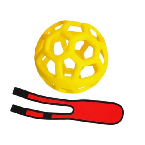 Perfeclan Golf Swing Trainingshilfe Handgelenkband Golf Swing Brace Band Tragbare, stabile Golfball-Positionskorrektur für Anfänger, Gelbes 1-Armband von Perfeclan