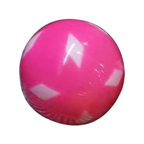 Perfeclan Golfball, Kunstharz-Golfball, 60 mm, stilvoller Golf-Übungsball, Golf-Zubehör für Sportveranstaltungen, Memento, drinnen und draußen, für Männer und, Rosa Weiß von Perfeclan