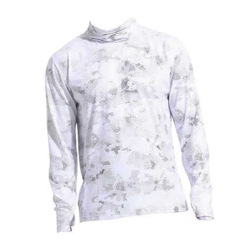 Perfeclan Herren Sonnenschutz Hoodie Shirt Angelshirt Bequeme Sonnenschutzkleidung Jacke zum Laufen Angeln Sport Radfahren, l Perfeclan Herren Sonnenschutz Hoodie Shirt Angelshirt Bequeme Sonnenschutzkleidung Jacke zum Laufen Angeln Sport Radfahren, l von Perfeclan