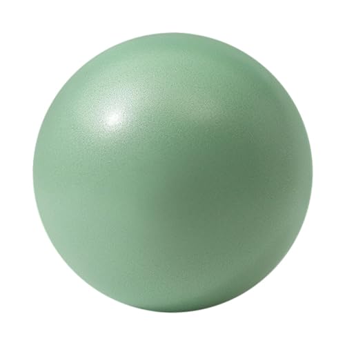 Perfeclan Kleiner Pilatesball, Gymnastikball, 25 cm, Fitness, rutschfest, strapazierfähig, Rhythmischer Gymnastikball, Ball für Stabilitätsgymnastik, GrÜn von Perfeclan