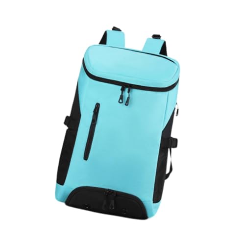 Perfeclan Männer Badminton Tasche Schläger Rucksack Organizer Zubehör Wasserdicht Tennis Rucksack Duffle Bag für Outdoor Training Badminton, Blau von Perfeclan