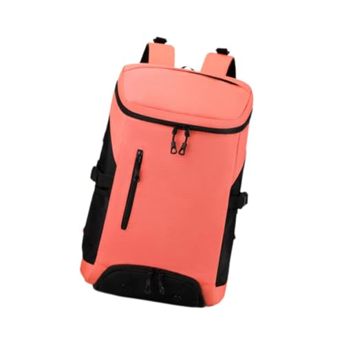 Perfeclan Männer Badminton Tasche Schläger Rucksack Organizer Zubehör Wasserdicht Tennis Rucksack Duffle Bag für Outdoor Training Badminton, Rosa von Perfeclan