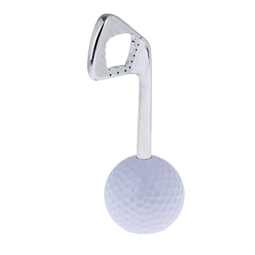 Perfeclan Neuheit Golfball Flaschenöffner Golfer Beer Breaker Geschenk für Den Golf Liebhaber Bier Enthusiast Club Souvenir Office Desk, Silber Perfeclan Neuheit Golfball Flaschenöffner Golfer Beer Breaker Geschenk für Den Golf Liebhaber Bier Enthusiast Club Souvenir Office Desk, Silber von Perfeclan