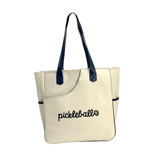 Perfeclan Pickleball-Schlägertasche, Tennistasche, Anfänger, Mehrzweck-Tragetasche für Erwachsene, Sport-Tennis-Handtasche, Tennisschlägertasche von Perfeclan