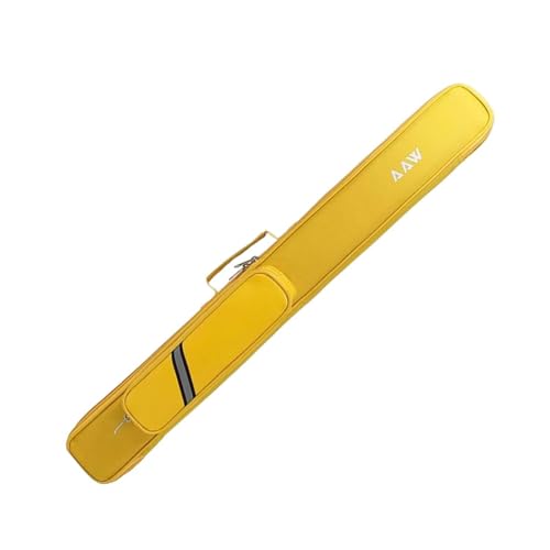 Perfeclan Pool-Queue-Koffer, Pool-Queue-Tasche, Pool-Queue-Tasche, tragbare Billard-Ruten-Aufbewahrungstasche, Pool-Queue-Ruten-Tragetasche für, Gelb Perfeclan Pool-Queue-Koffer, Pool-Queue-Tasche, Pool-Queue-Tasche, tragbare Billard-Ruten-Aufbewahrungstasche, Pool-Queue-Ruten-Tragetasche für, Gelb von Perfeclan