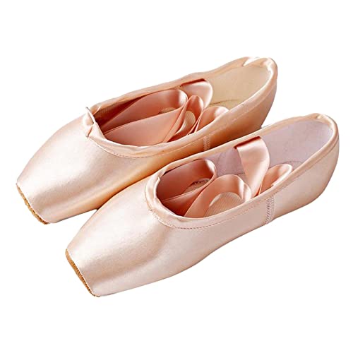 Perfeclan Professionelle Satin Ballett Spitzenschuhe Und Band Damen Kinder Tanz Zehenschuh US3 9, 37 Perfeclan Professionelle Satin Ballett Spitzenschuhe Und Band Damen Kinder Tanz Zehenschuh US3 9, 37 von Perfeclan