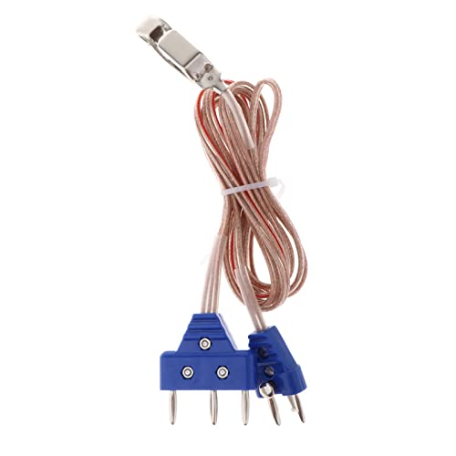 Perfeclan Professionelles Fecht-Körperkabel ACCS Einfach mit dreipoligem Stecker, tragbares, langlebiges Maskenkabel für Sportfolien-Wettkampfsäbel im Freien, Blau Perfeclan Professionelles Fecht-Körperkabel ACCS Einfach mit dreipoligem Stecker, tragbares, langlebiges Maskenkabel für Sportfolien-Wettkampfsäbel im Freien, Blau von Perfeclan