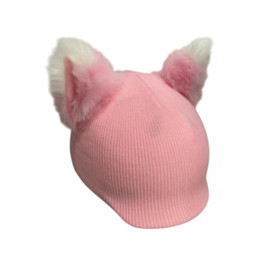 Perfeclan Schnee Skihelmüberzug Helme Zubehör Praktische Vielseitige Strickmütze Skifahren Geburtstagsgeschenk Skihelm Dekoration, Rosa von Perfeclan