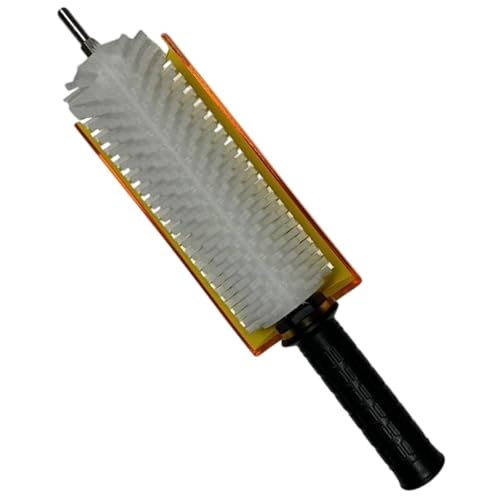 Perfeclan Skibürste mit Achsengriff und Abdeckungssatz, Skiwachsbürste, rotierende Bürste, praktische, tragbare, leichte Snowboard-Wachsbürste, Nylon Perfeclan Skibürste mit Achsengriff und Abdeckungssatz, Skiwachsbürste, rotierende Bürste, praktische, tragbare, leichte Snowboard-Wachsbürste, Nylon von Perfeclan