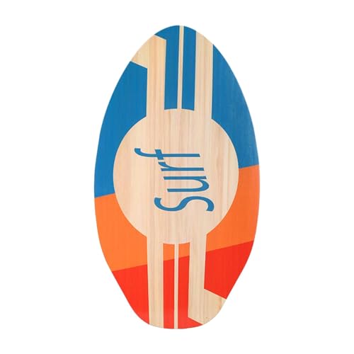 Perfeclan Strand-Skimboard für Kinder, Surf, 76,2 cm, Spielwasser, Universalbrett, tragbares Sandbrett, kleines Surfbrett, Holz-Skimboard, a Perfeclan Strand-Skimboard für Kinder, Surf, 76,2 cm, Spielwasser, Universalbrett, tragbares Sandbrett, kleines Surfbrett, Holz-Skimboard, a von Perfeclan