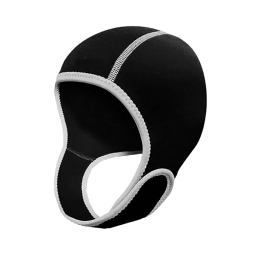 Perfeclan Scuba Diving Hood Cap, 3 mm Neopren-Neoprenanzug-Haube, Ohrschutz-Kopfbedeckung, thermische Surf-Haube, für Männer, Frauen, Wassersport, Schwarz Perfeclan Scuba Diving Hood Cap, 3 mm Neopren-Neoprenanzug-Haube, Ohrschutz-Kopfbedeckung, thermische Surf-Haube, für Männer, Frauen, Wassersport, Schwarz von Perfeclan