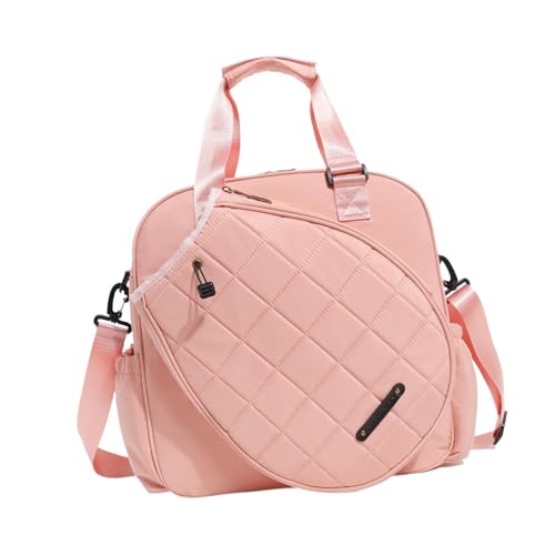 Perfeclan Tennistasche, Tennis-Umhängetasche, Sporttasche, Badminton-Schläger-Tragetasche, Schlägertasche, Tennis-Umhängetasche, Tennisschlägertasche, ROSA Perfeclan Tennistasche, Tennis-Umhängetasche, Sporttasche, Badminton-Schläger-Tragetasche, Schlägertasche, Tennis-Umhängetasche, Tennisschlägertasche, ROSA von Perfeclan